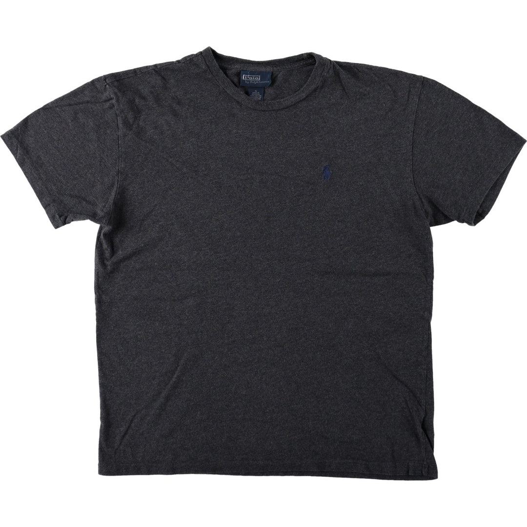 Ralph Lauren POLO by Ralph Lauren Short Sleeve Logo T-Shirt Men's S cotton black type Vintage Second Hand