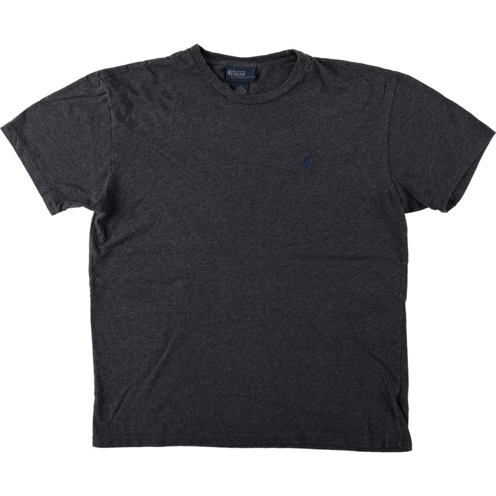 Ralph Lauren POLO by Ralph Lauren Short Sleeve Logo T-Shirt Men's S cotton black type Vintage Second Hand
