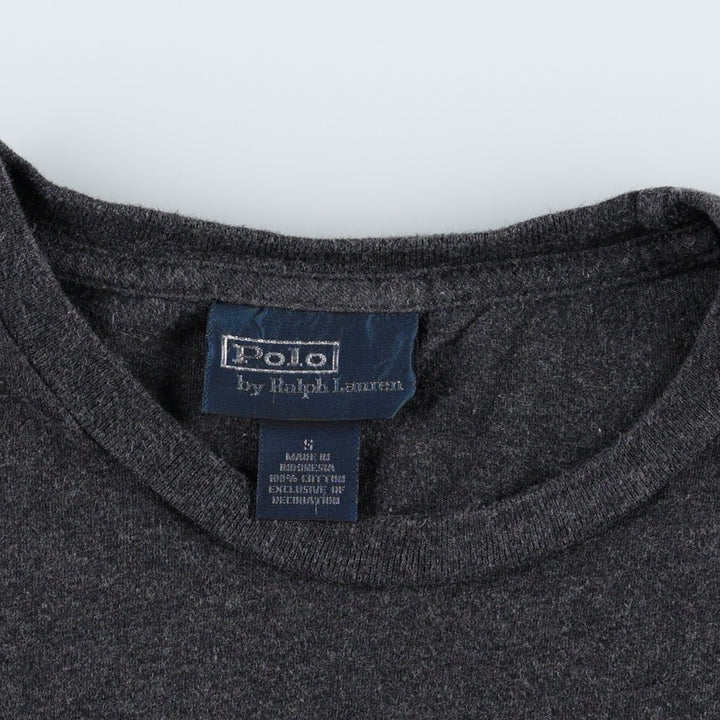 Ralph Lauren POLO by Ralph Lauren Short Sleeve Logo T-Shirt Men's S cotton black type Vintage Second Hand