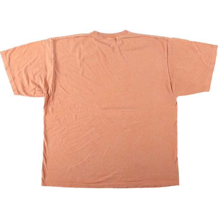 90'S Timberland Short-Sleeve Logo T-Shirt, Made in USA, Men's XL (approx.), Vintage cotton orange type Vintage Second Hand