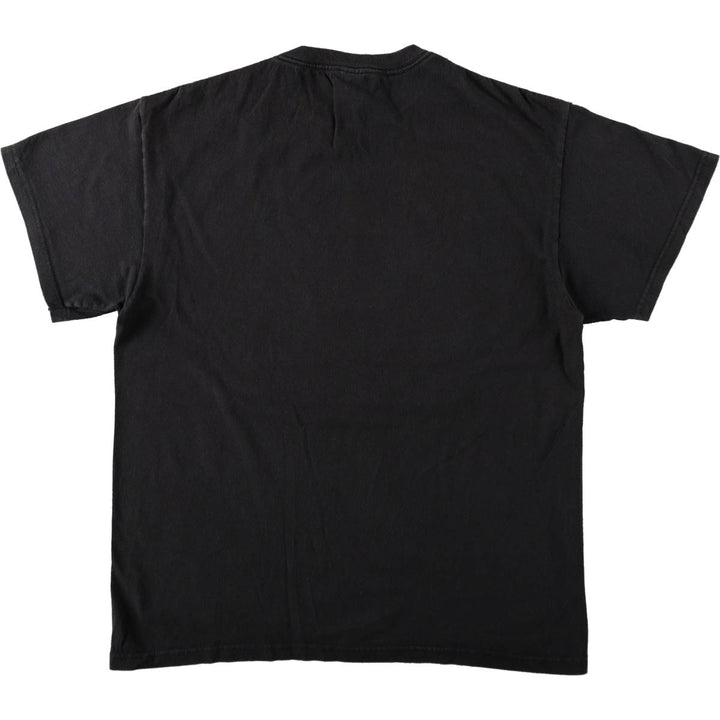 Delta PRO WEIGHT Animal Pattern Tiger Pattern Animal T-Shirt Men's Size L (approx.) cotton black type Vintage Second Hand