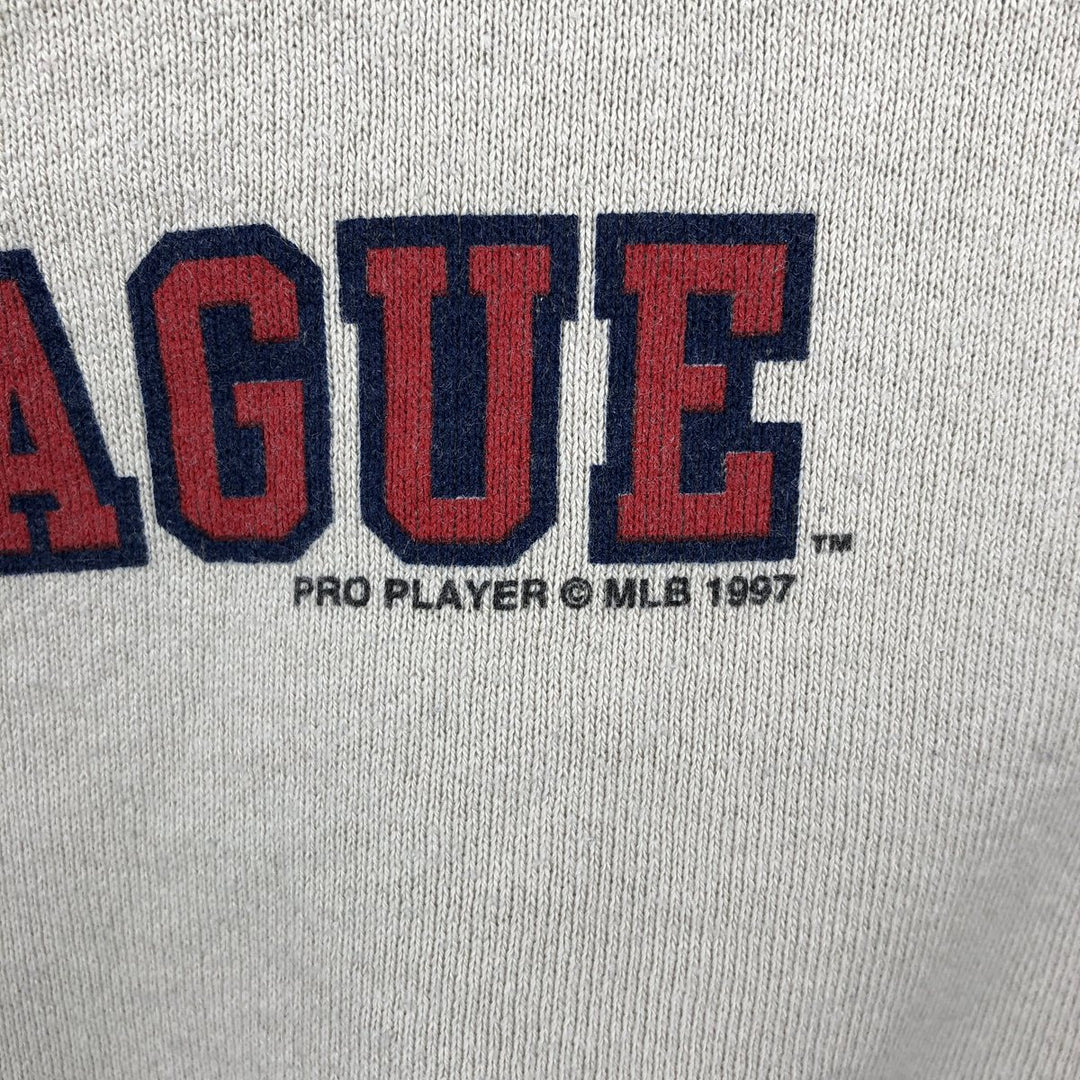 90'S PRO LAYER Boston Red Sox Sweatshirt, Made in USA, Men's XL equivalent, Vintage cotton unbleached Vintage Second Hand