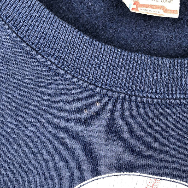 90'S Fruit of the Loom Minnesota Twins Print Sweatshirt, Made in USA, Men's XL equivalent, Vintage unclear navy blue type Vintage Second Hand