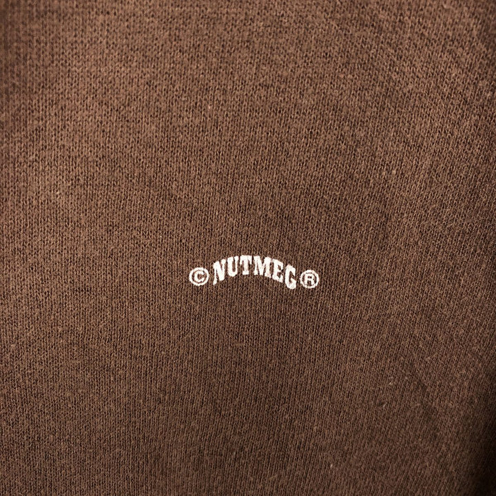 90'S Lee Cleveland Browns Sweatshirt, Made in USA, Men's XL equivalent, Vintage cotton brown type Vintage Second Hand