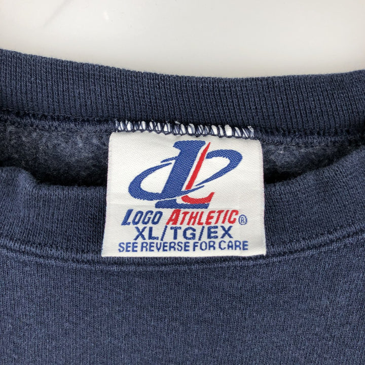 NFL Dallas Cowboys Logo Athletic Sweatshirt, Made in USA, Men's Size XL cotton navy blue type Vintage Second Hand