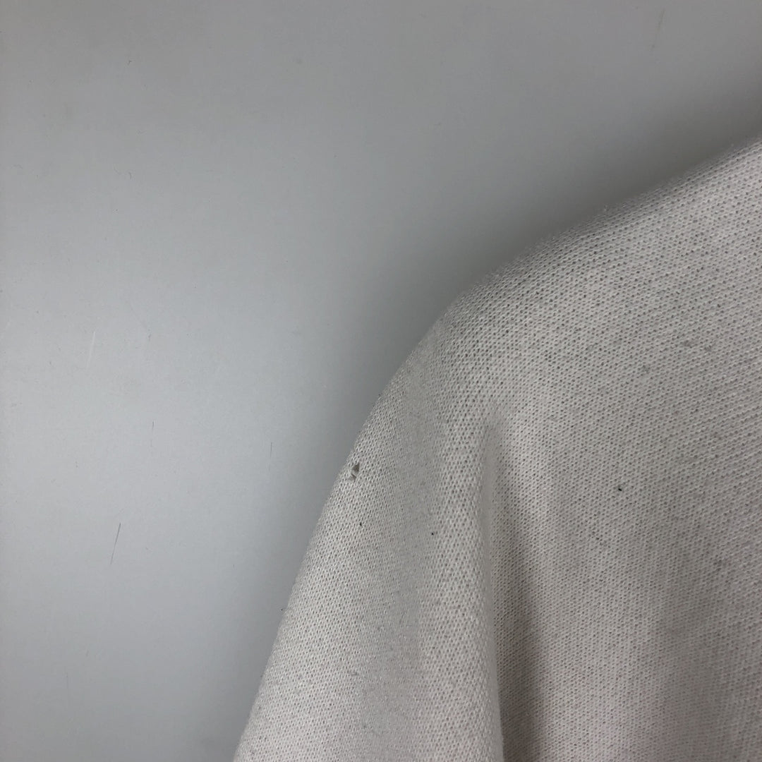 90'S Tultex Print Sweatshirt, Men's Size XL (Equivalent), Vintage cotton white type Vintage Second Hand