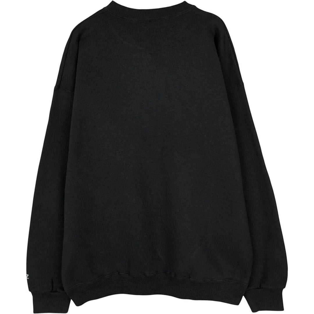 Vintage 90'S Lee printed sweatshirt, made in the USA, men's size XL cotton black type Vintage Second Hand