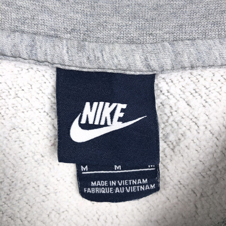 Nike One Point Logo Sweatshirt, Trainer, Men's M Size cotton gray type Vintage Second Hand