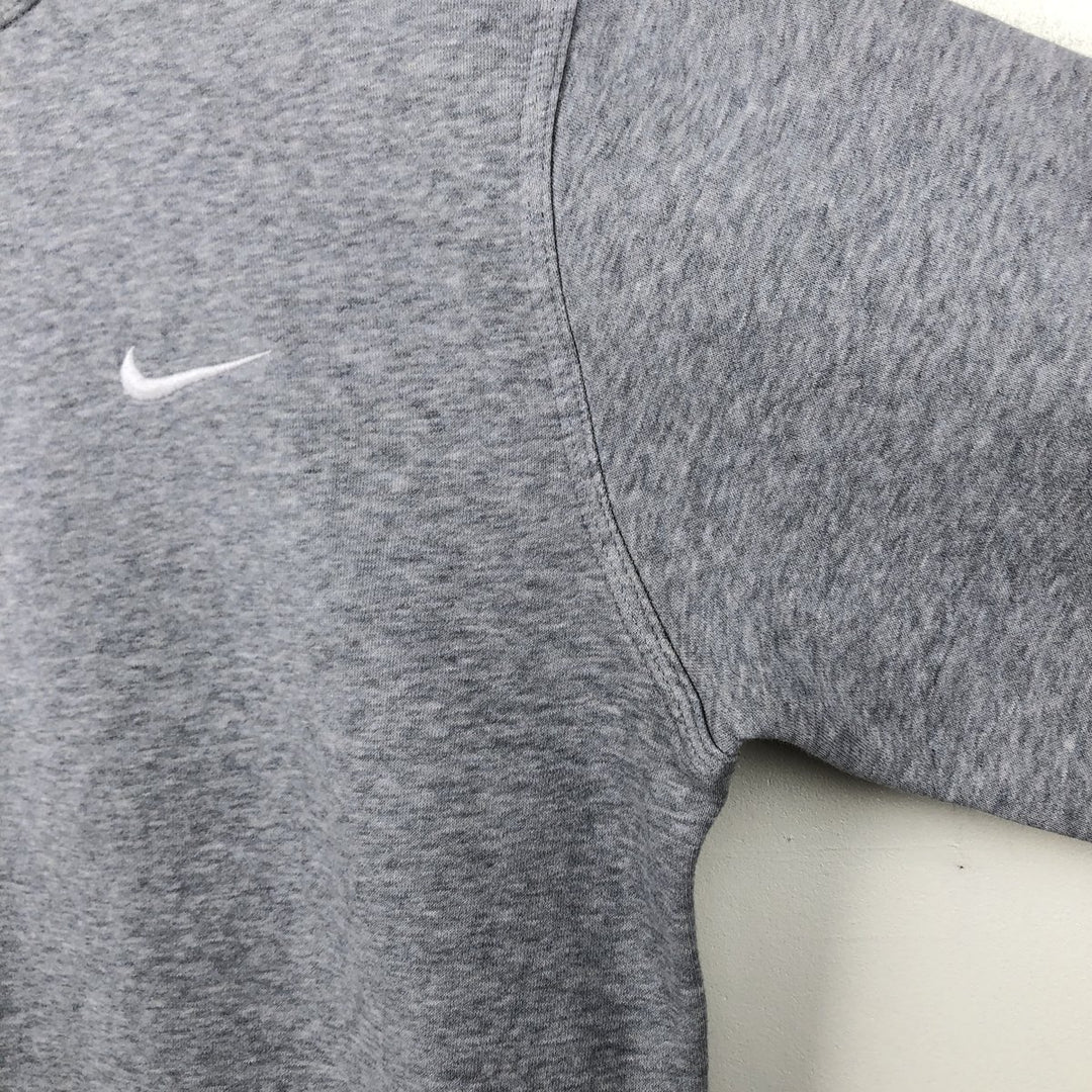 Nike One Point Logo Sweatshirt, Trainer, Men's M Size cotton gray type Vintage Second Hand