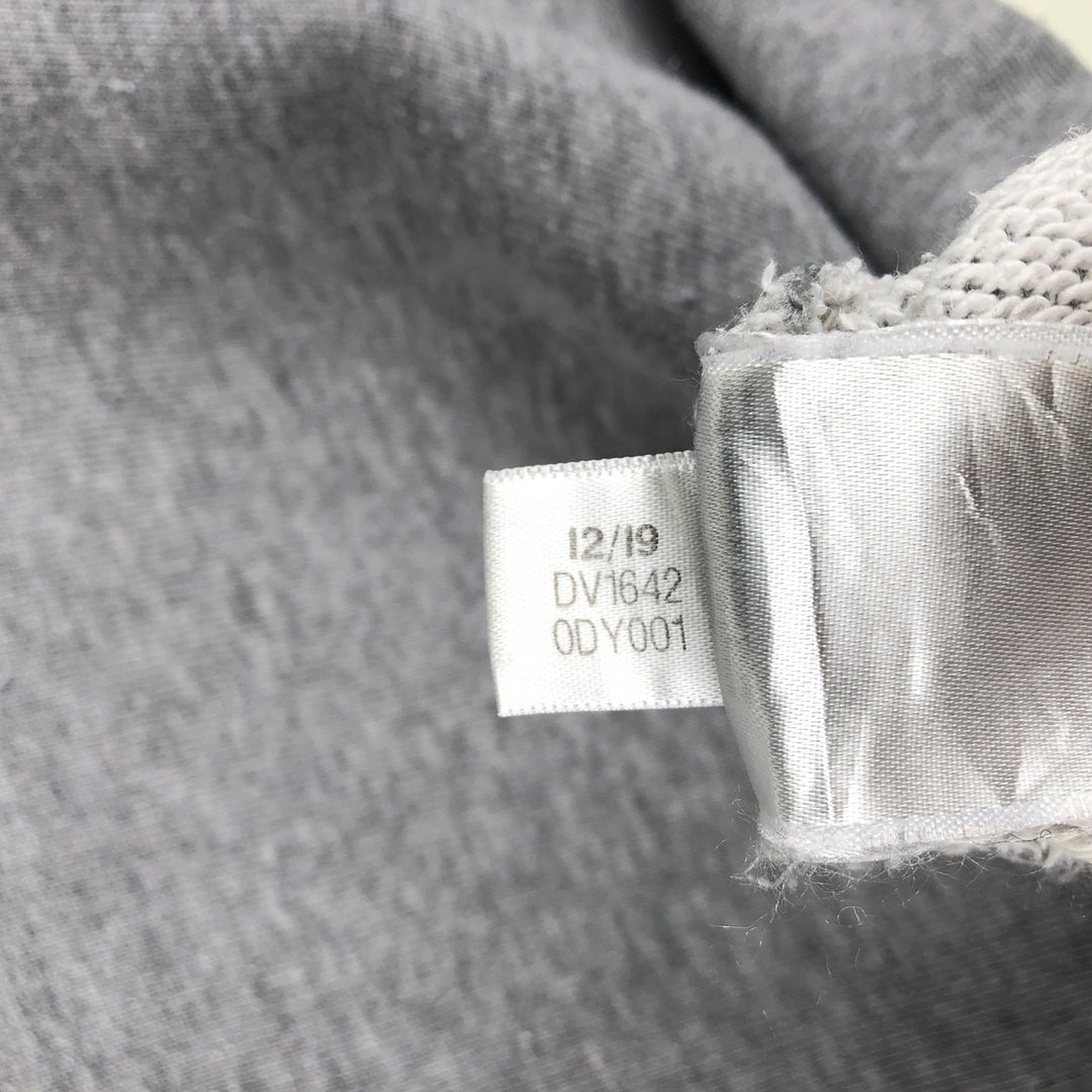 Adidas One Point Logo Sweatshirt Trainer Men's M Size cotton gray type Vintage Second Hand