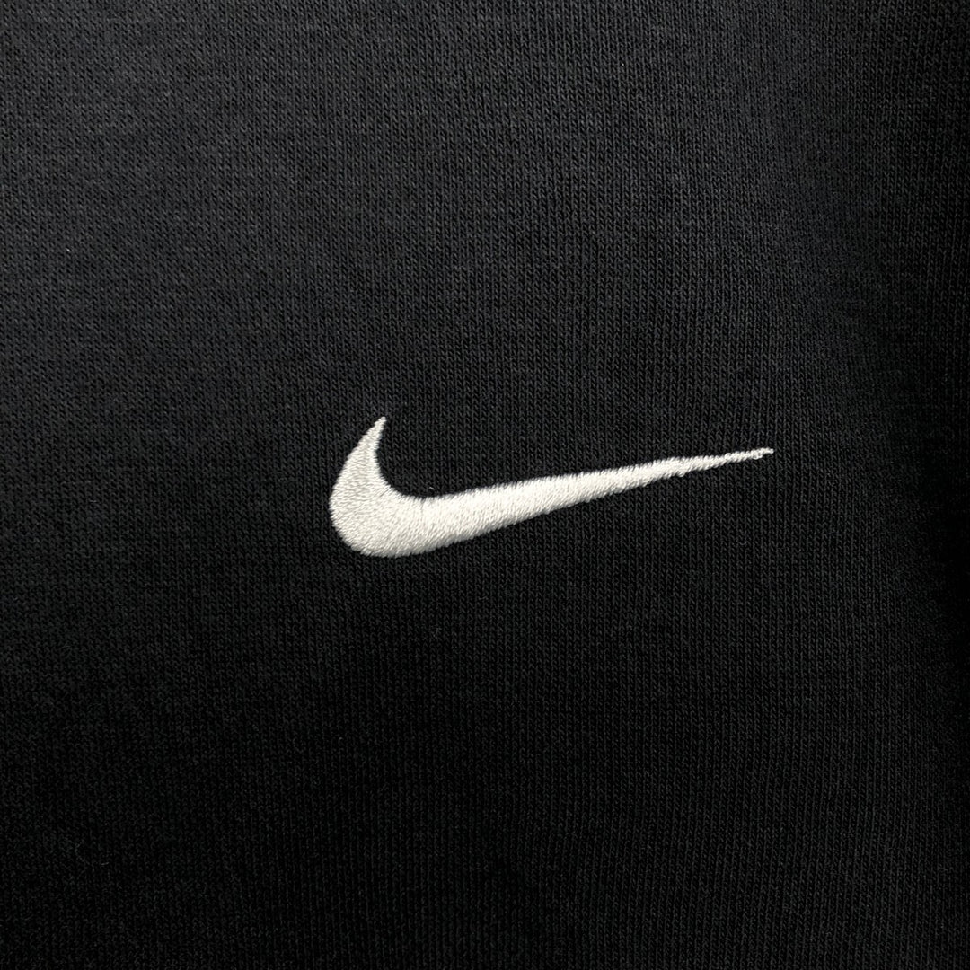 Nike One Point Logo Sweatshirt, Trainer, Men's Size L cotton black type Vintage Second Hand