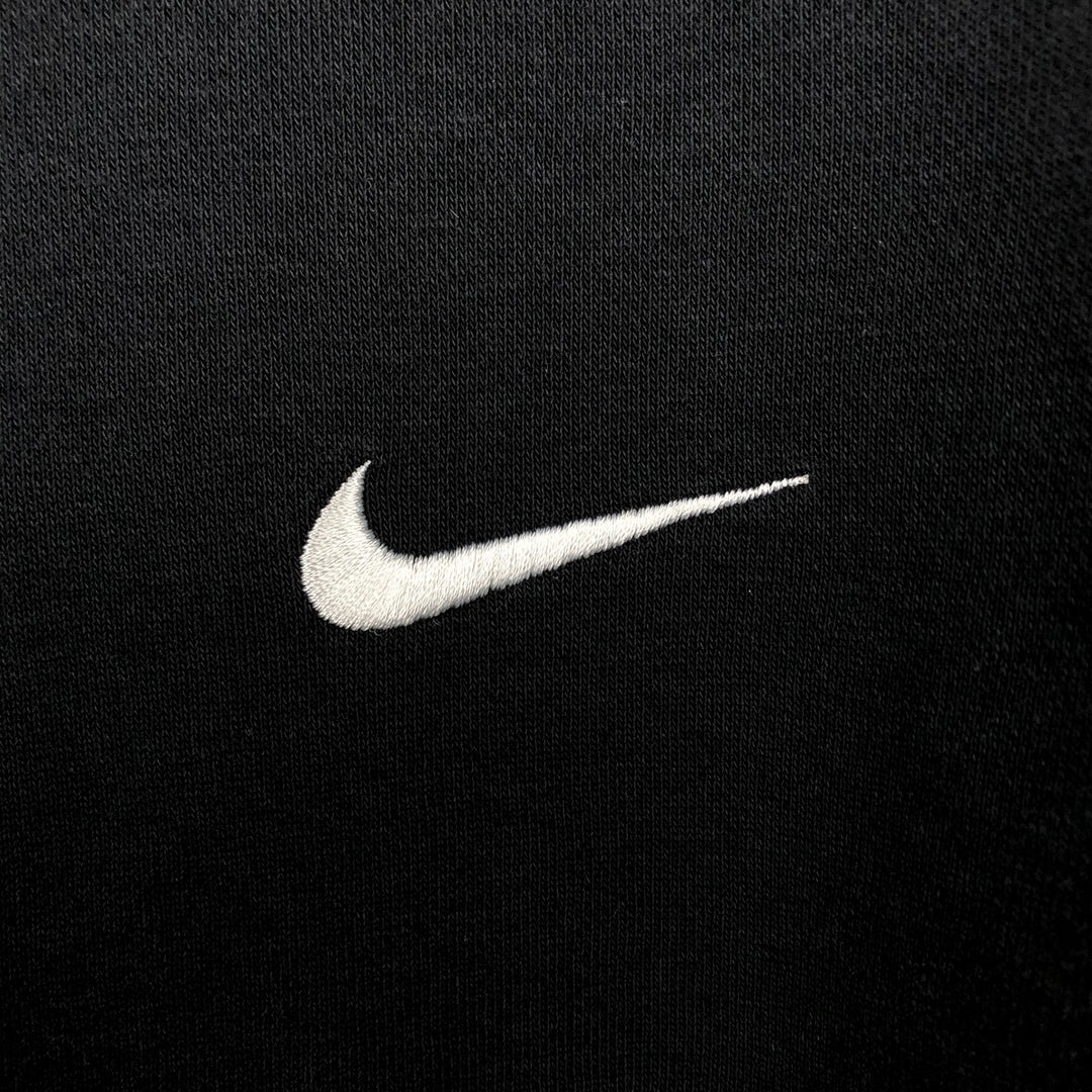 Nike One Point Logo Sweatshirt, Trainer, Men's XXL cotton black type Vintage Second Hand