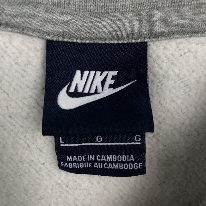 Nike One Point Logo Sweatshirt, Trainer, Men's Size L cotton gray type Vintage Second Hand
