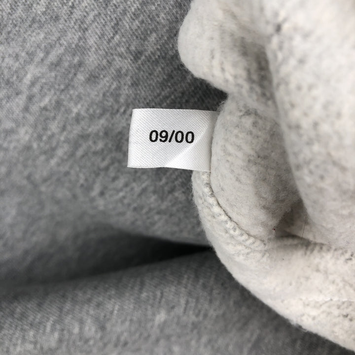 90'S Adidas one-point logo sweatshirt, men's size M equivalent, vintage. cotton gray type Vintage Second Hand