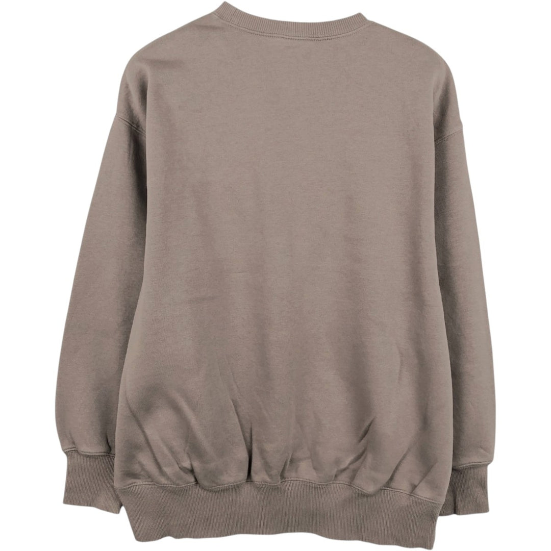 Nike Center Logo Sweatshirt (Men's Size M) cotton brown type Vintage Second Hand