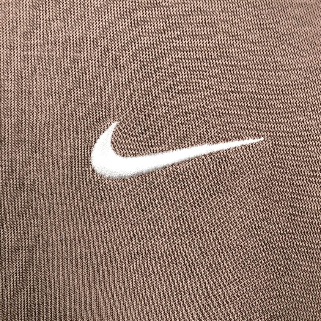 Nike Center Logo Sweatshirt (Men's Size M) cotton brown type Vintage Second Hand