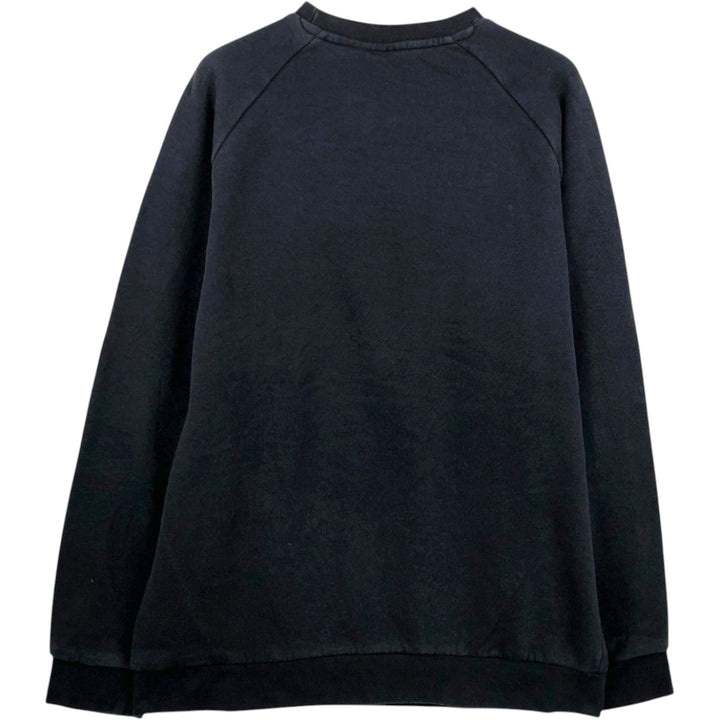 Adidas One-Point Logo Sweatshirt, Men's Size L cotton black type Vintage Second Hand