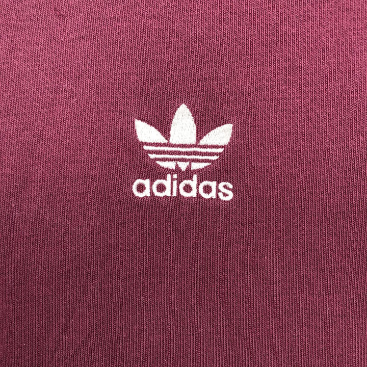 Adidas One-Point Logo Sweatshirt, Men's Size L cotton Purple type red-purple Vintage Second Hand