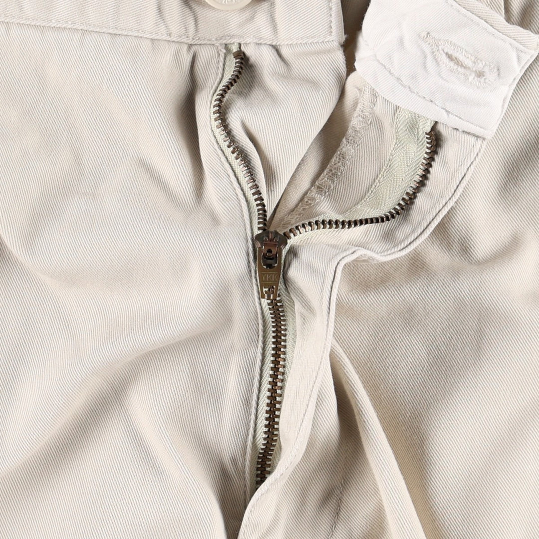 Ralph Lauren POLO by Ralph Lauren PHILIP PANT Chino Pants, Men's W35 equivalent. cotton ivory Vintage Second Hand
