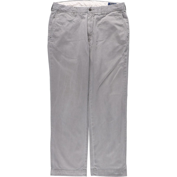 Ralph Lauren POLO RALPH LAUREN CLASSIC FIT Chino Pants, Men's W35 (approx.) cotton gray type Vintage Second Hand