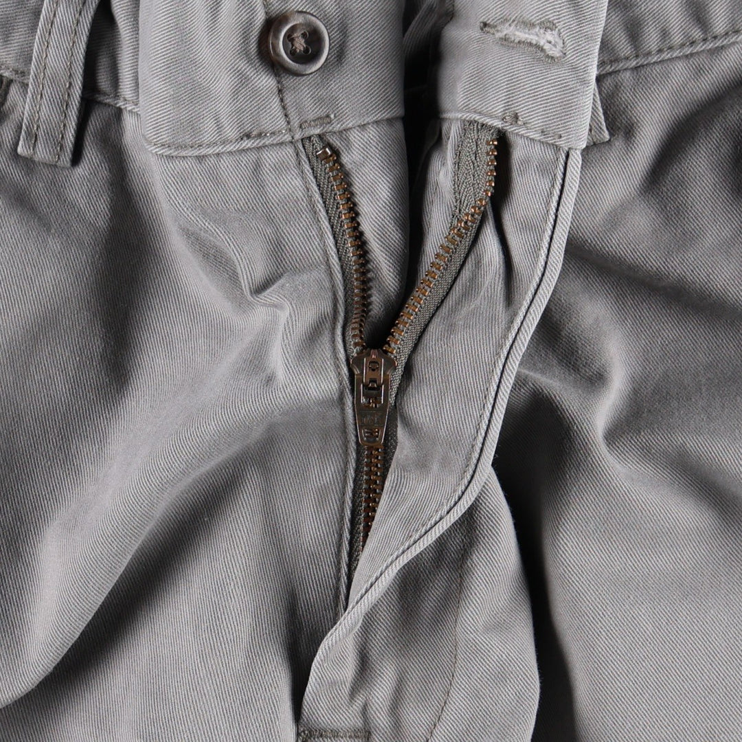 Ralph Lauren POLO RALPH LAUREN CLASSIC FIT Chino Pants, Men's W35 (approx.) cotton gray type Vintage Second Hand