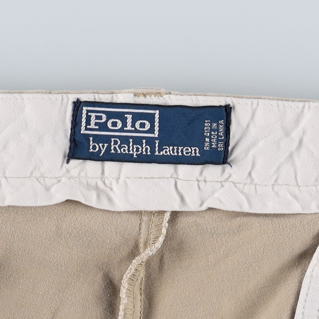 Ralph Lauren POLO by Ralph Lauren Chino Pants Men's W35 equivalent cotton Beige type Vintage Second Hand