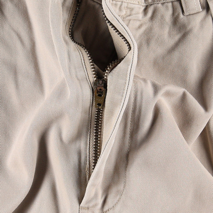 Ralph Lauren POLO by Ralph Lauren ANDREW PANT Two-pleat chino pants for men, equivalent to W33 cotton Beige type Vintage Second Hand