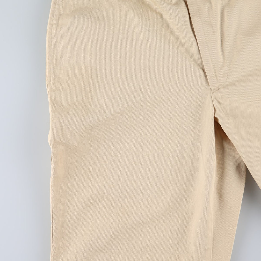 Brooks Brothers 346 Chino Pants, Men's W35 (approx.) cotton yellow type Vintage Second Hand