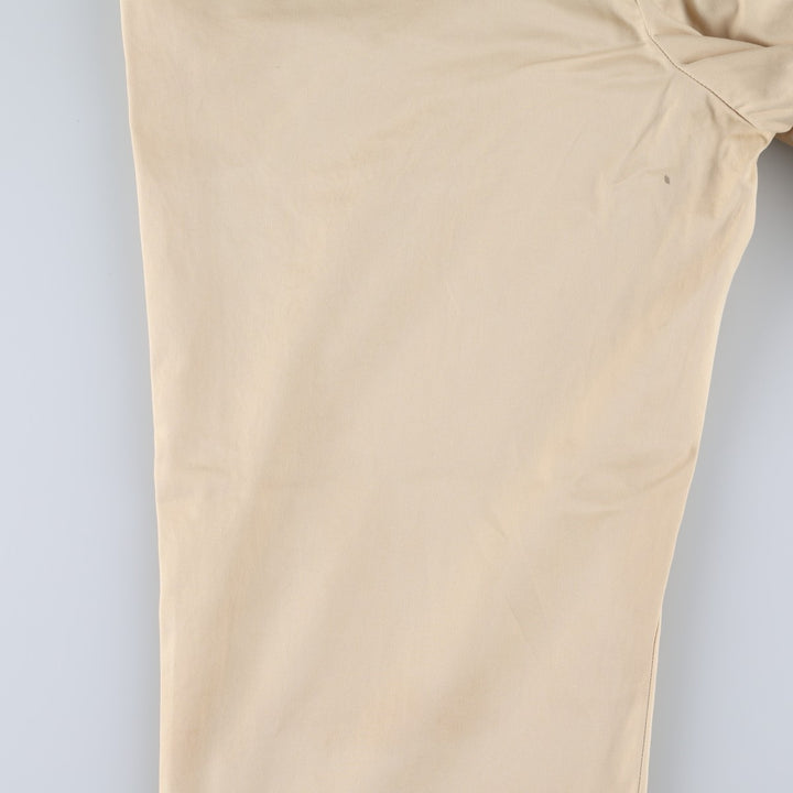 Brooks Brothers 346 Chino Pants, Men's W35 (approx.) cotton yellow type Vintage Second Hand