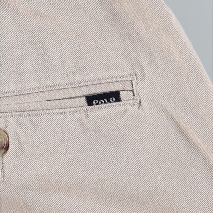 Ralph Lauren POLO by Ralph Lauren Classic Fit Chino Pants, Men's, Size W34 cotton Beige type Vintage Second Hand