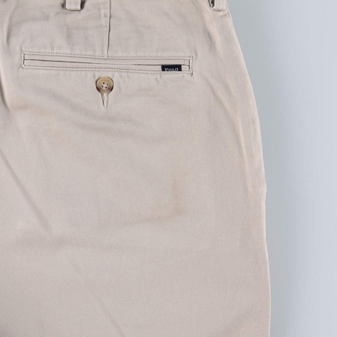 Ralph Lauren POLO by Ralph Lauren Classic Fit Chino Pants, Men's, Size W34 cotton Beige type Vintage Second Hand