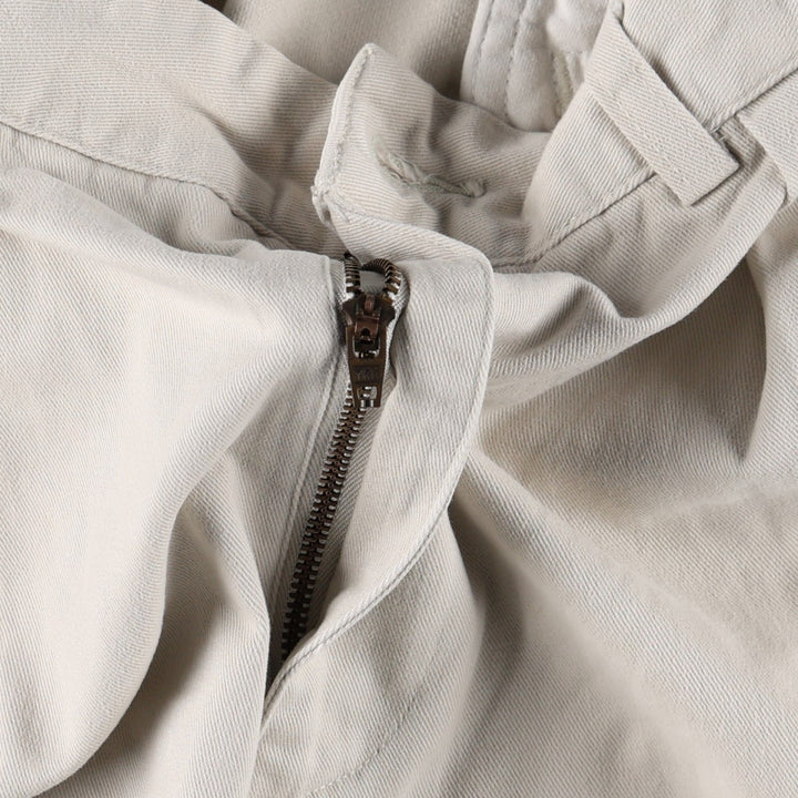 Ralph Lauren POLO by Ralph Lauren ANDREW PANT Two-pleat Chino Pants Men's Size W34 cotton ivory Vintage Second Hand
