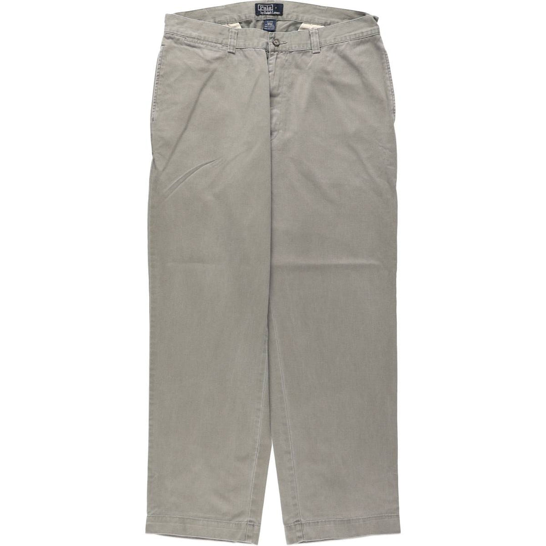 Ralph Lauren POLO by Ralph Lauren Chino Pants Men's W35 equivalent cotton gray type Vintage Second Hand