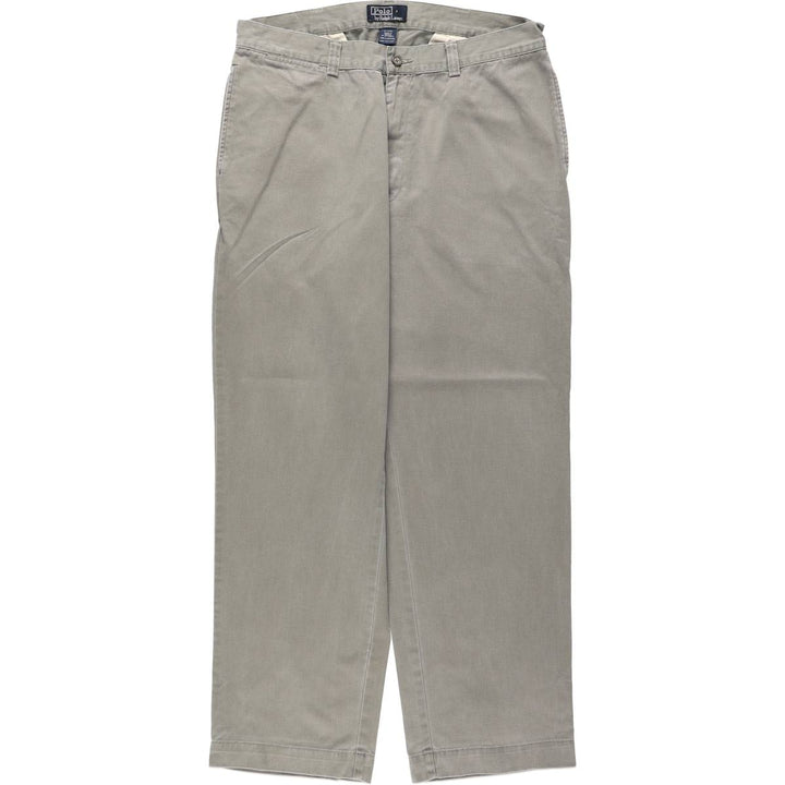 Ralph Lauren POLO by Ralph Lauren Chino Pants Men's W35 equivalent cotton gray type Vintage Second Hand