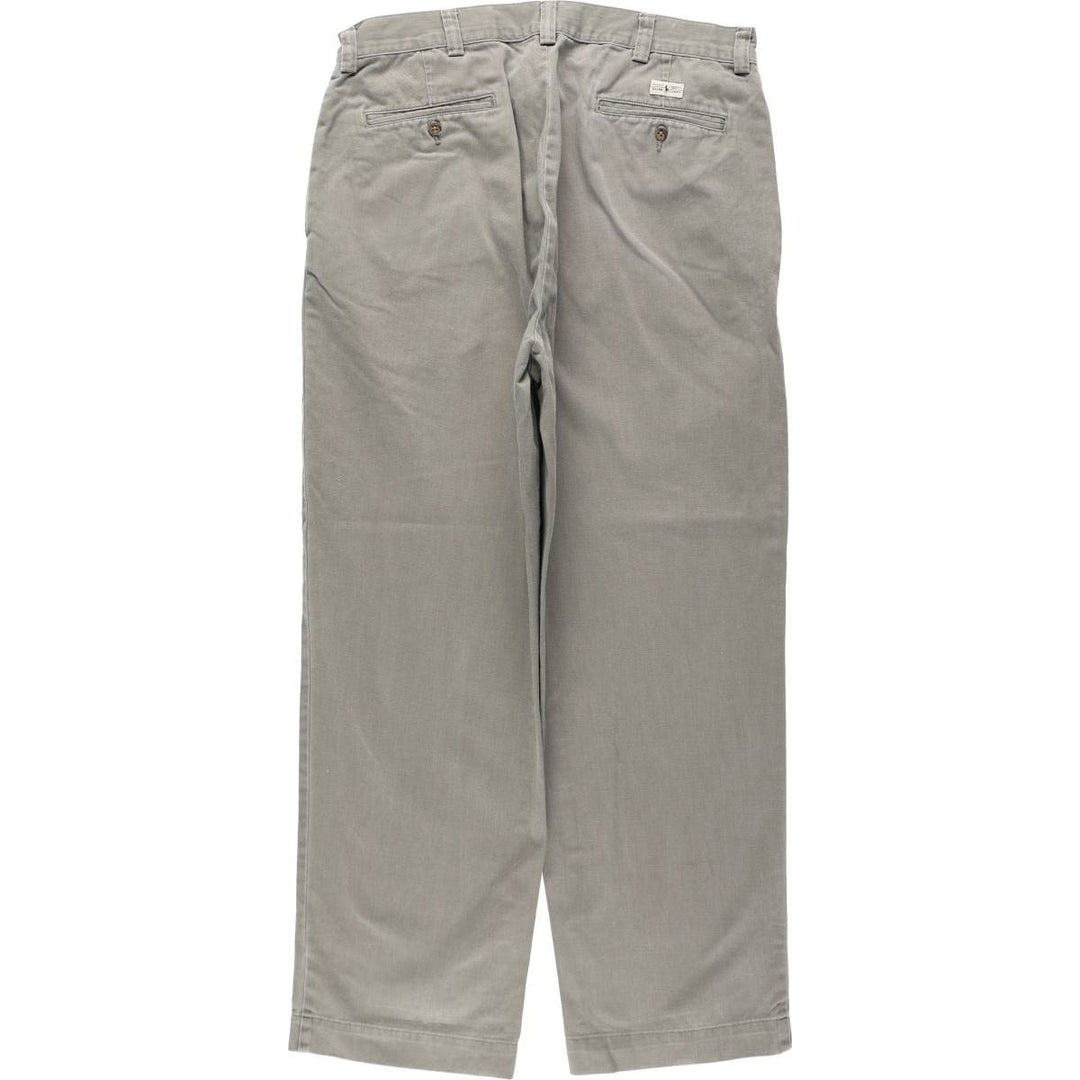 Ralph Lauren POLO by Ralph Lauren Chino Pants Men's W35 equivalent cotton gray type Vintage Second Hand