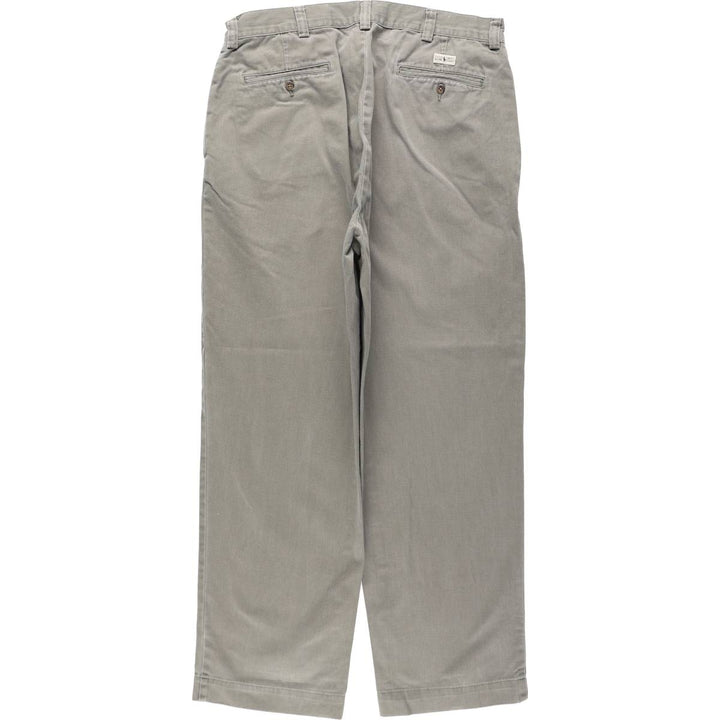 Ralph Lauren POLO by Ralph Lauren Chino Pants Men's W35 equivalent cotton gray type Vintage Second Hand