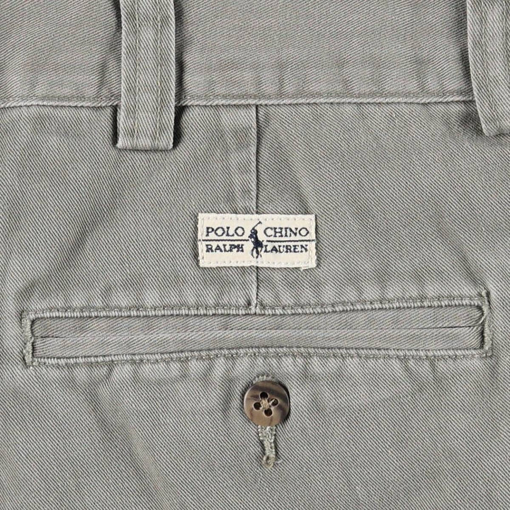 Ralph Lauren POLO by Ralph Lauren Chino Pants Men's W35 equivalent cotton gray type Vintage Second Hand