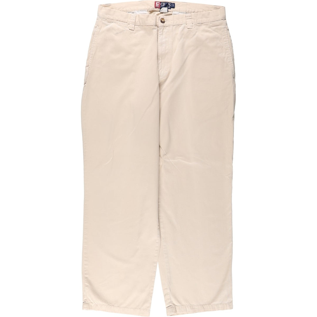 Ralph Lauren CHAPS Chino Pants, Men's W35 (approx.) cotton Beige type Vintage Second Hand