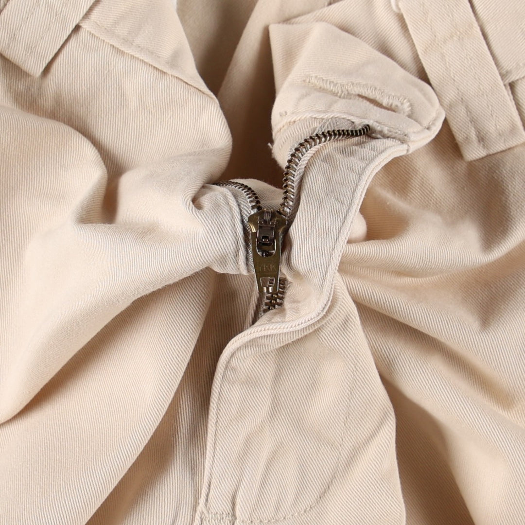 Ralph Lauren CHAPS Chino Pants, Men's W35 (approx.) cotton Beige type Vintage Second Hand