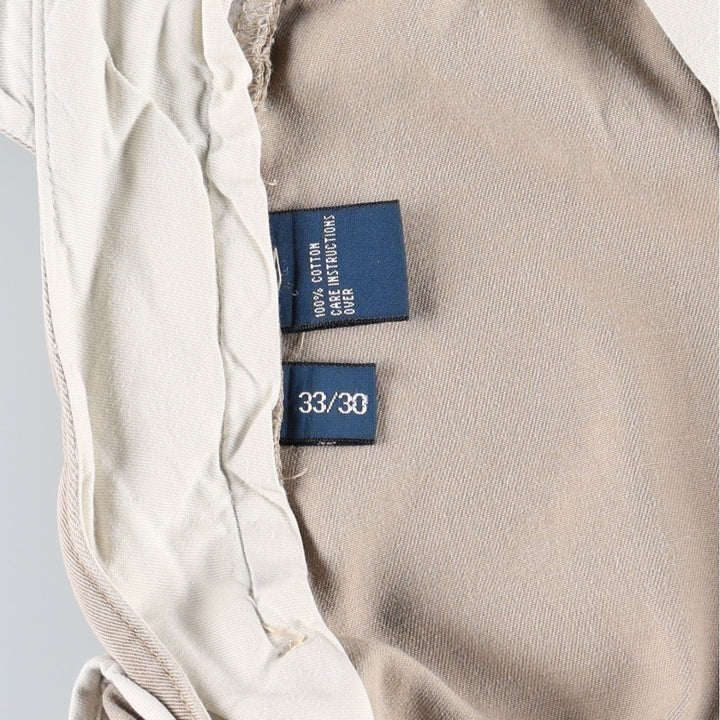 Ralph Lauren POLO by Ralph Lauren PROSPECT PANT Chino pants for men, equivalent to W32 cotton Beige type Vintage Second Hand