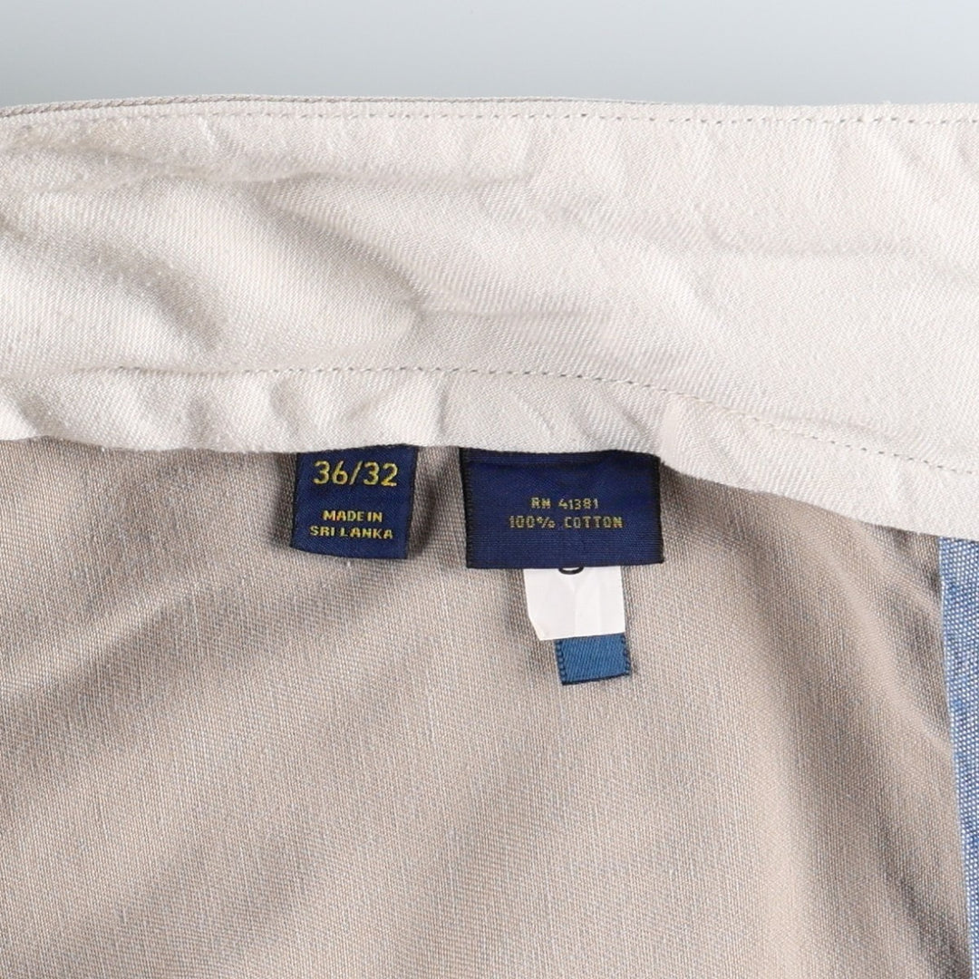 Ralph Lauren POLO RALPH LAUREN CLASSIC FIT Chino Pants, Men's W35 (approx.) cotton Beige type Vintage Second Hand