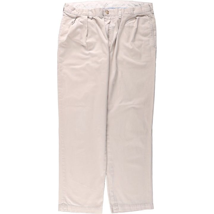 90'S Ralph Lauren POLO by Ralph Lauren CLASSIC FIT Chino Pants, Men's W35 (approx.), Two-Pleat, Vintage cotton Beige type Vintage Second Hand