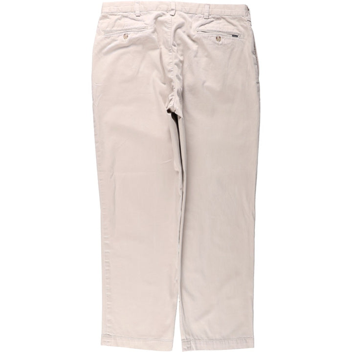 90'S Ralph Lauren POLO by Ralph Lauren CLASSIC FIT Chino Pants, Men's W35 (approx.), Two-Pleat, Vintage cotton Beige type Vintage Second Hand