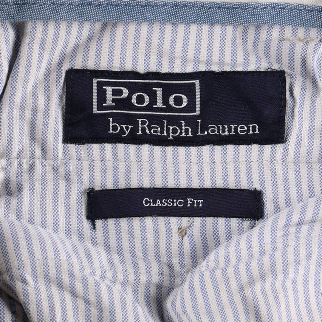 90'S Ralph Lauren POLO by Ralph Lauren CLASSIC FIT Chino Pants, Men's W35 (approx.), Two-Pleat, Vintage cotton Beige type Vintage Second Hand