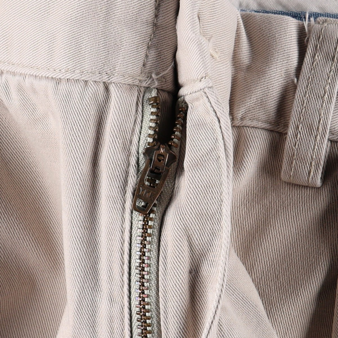 90'S Ralph Lauren POLO by Ralph Lauren CLASSIC FIT Chino Pants, Men's W35 (approx.), Two-Pleat, Vintage cotton Beige type Vintage Second Hand