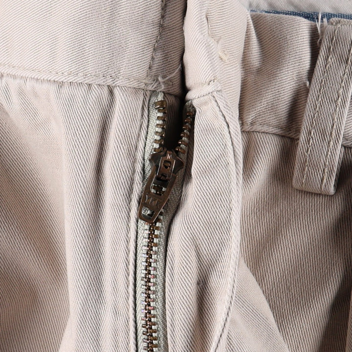 90'S Ralph Lauren POLO by Ralph Lauren CLASSIC FIT Chino Pants, Men's W35 (approx.), Two-Pleat, Vintage cotton Beige type Vintage Second Hand