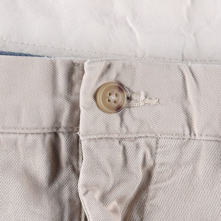 90'S Ralph Lauren POLO by Ralph Lauren CLASSIC FIT Chino Pants, Men's W35 (approx.), Two-Pleat, Vintage cotton Beige type Vintage Second Hand