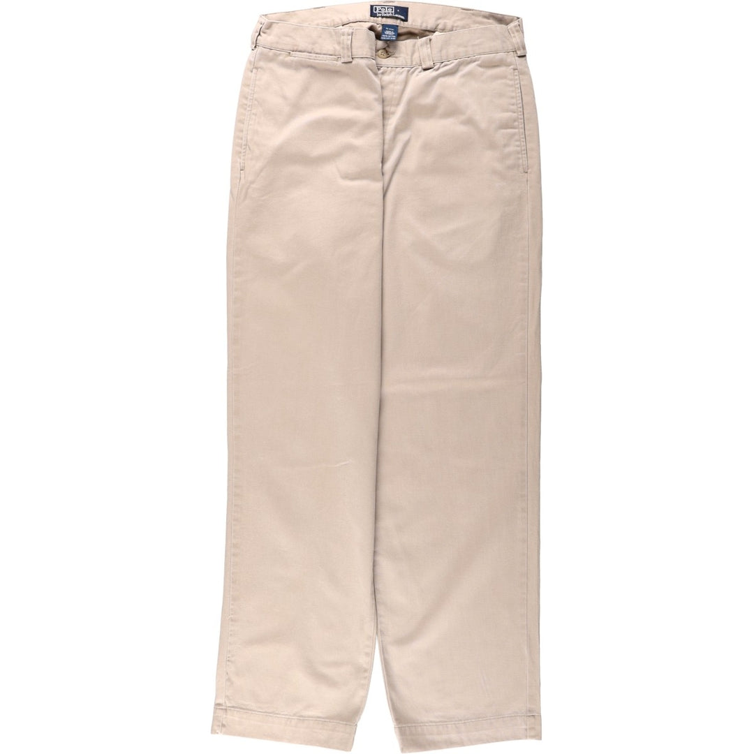 Vintage 90'S Ralph Lauren POLO by Ralph Lauren chino pants, men's size W34. cotton Beige type Vintage Second Hand