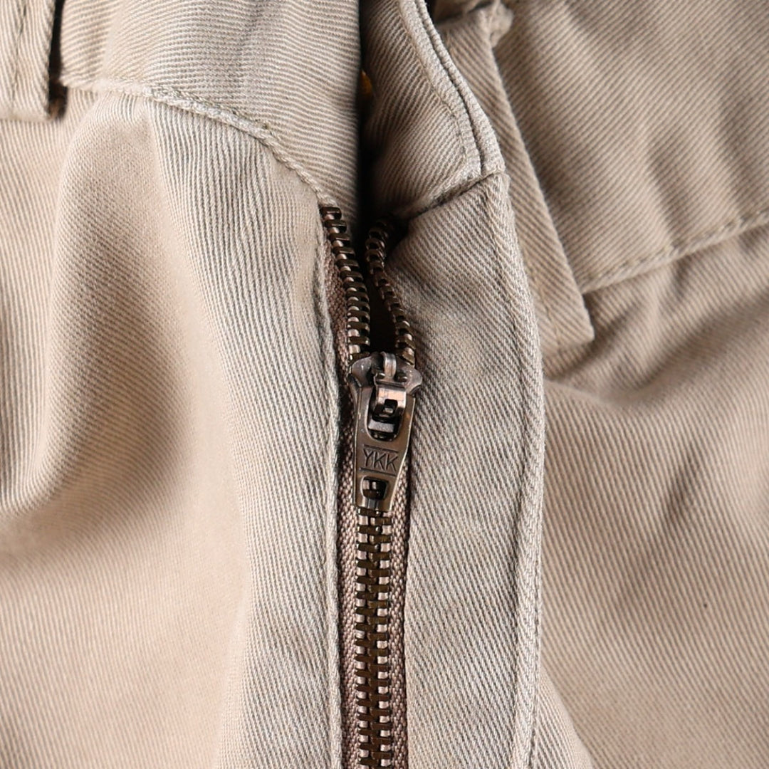 Vintage 90'S Ralph Lauren POLO by Ralph Lauren chino pants, men's size W34. cotton Beige type Vintage Second Hand