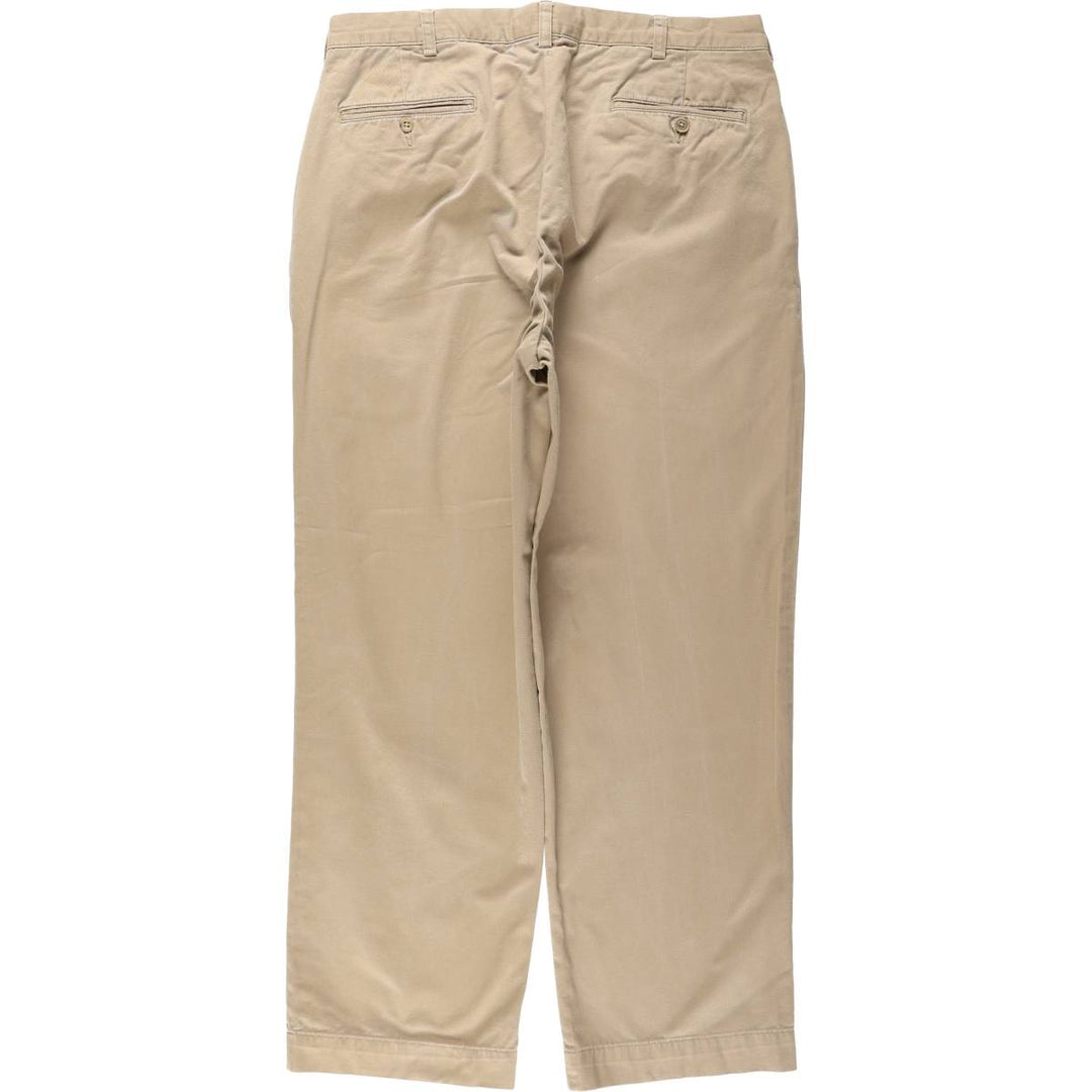 Ralph Lauren POLO by Ralph Lauren ANDREW PANT Two-pleat Chino Pants Men's W35 equivalent cotton Beige type Vintage Second Hand